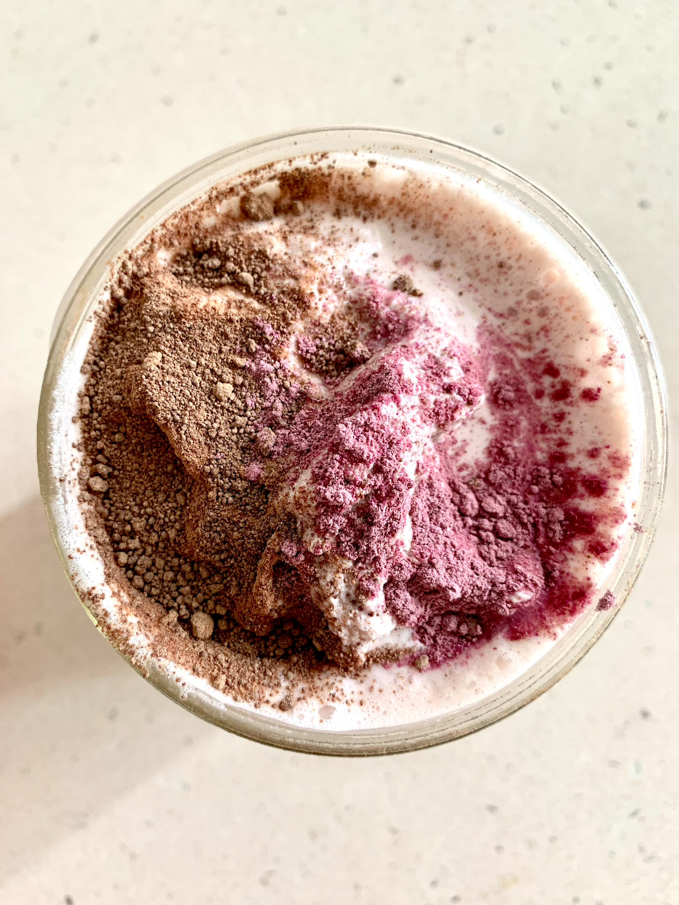 crum. & m*lk Frappe recipe